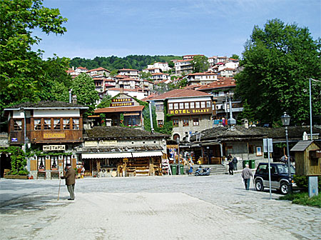 Torget i Metsovo.