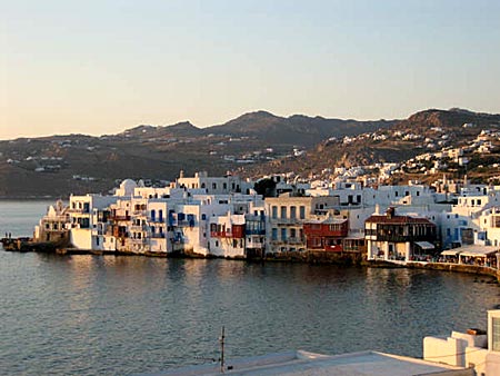 Lilla Venedig på Mykonos.