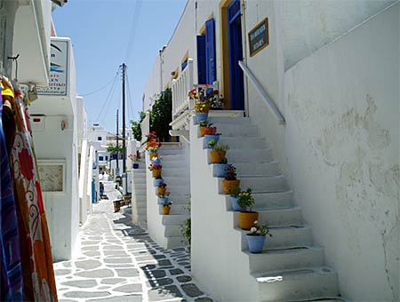 Naoussa på Paros.