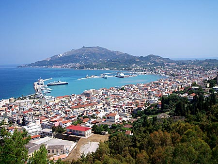 Zakynthos stad.