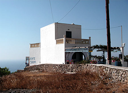 Café Skopi. Mesochori. Karpathos.