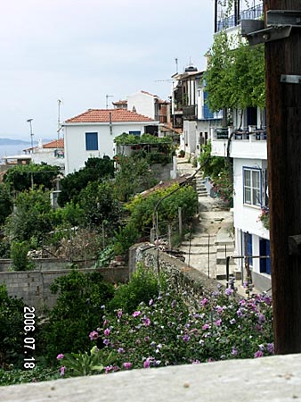 Glossa. Skopelos.