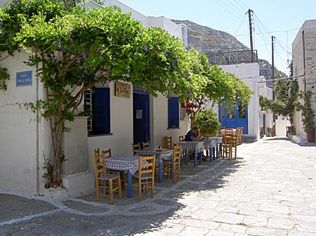 Torget i Langada på Amorgos..