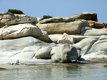 Halkidiki. Karidy beach.