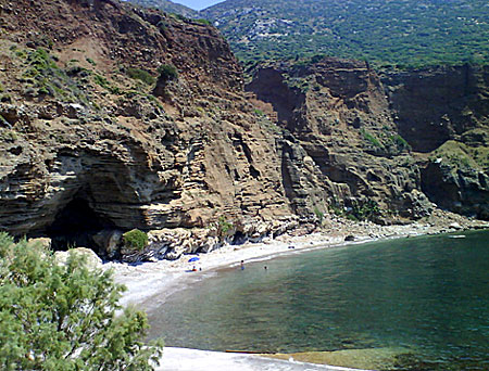 Kythera. Lykodimoustranden.