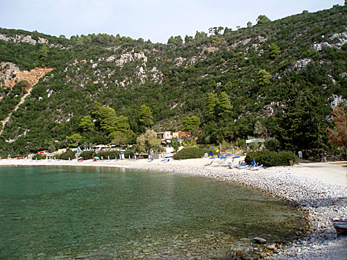 Limnonaristranden. Skopelos.