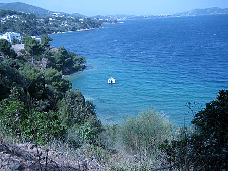 Skiathos. Tzaneria beach-