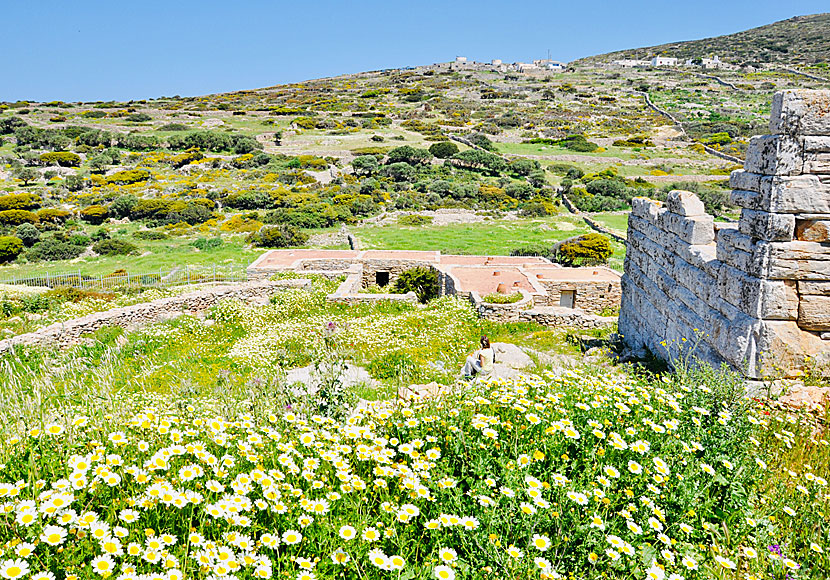 Agia Triada utanför Arkesini på Amorgos.