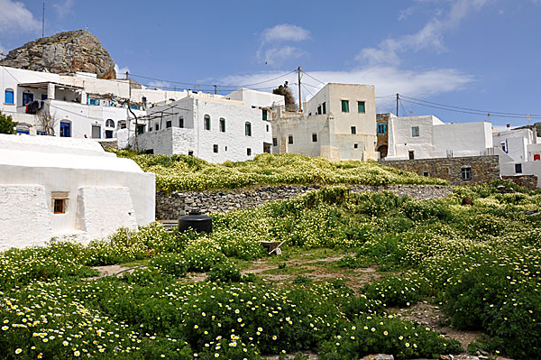 Chora på Amorgos. 