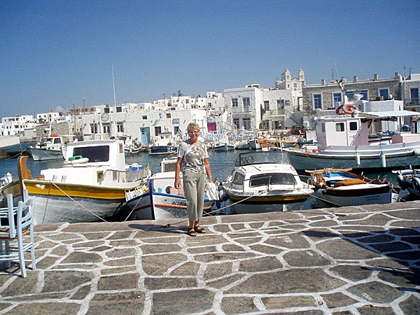 Innehamnen vid Nauossa Paros.