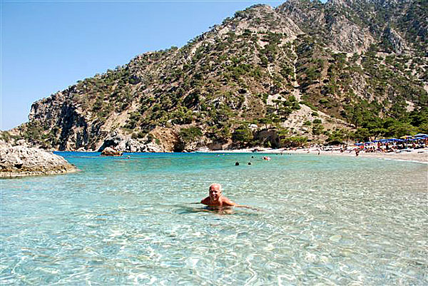 Apela beach. Karpathos.