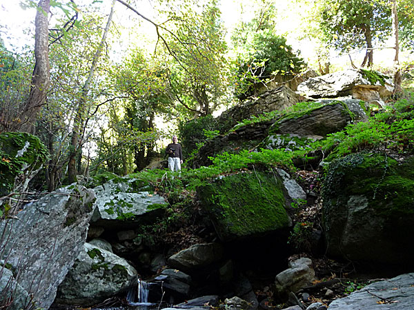 Under byn Koronidas. Naxos.