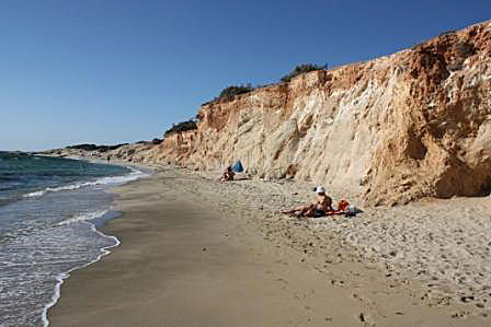 Alyki beach. Naxos.