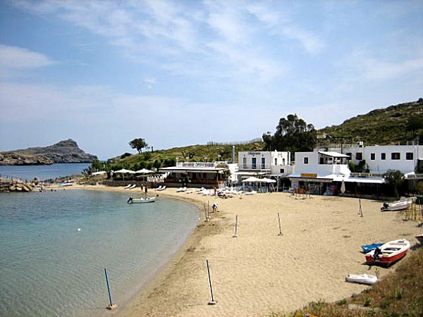 Lindos Small Beach. Rhodos.