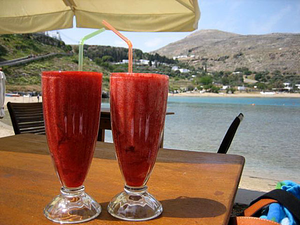 Skala Beach Taverna. Lindos. Rhodos.