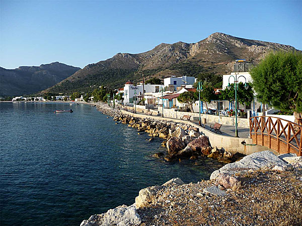 Stranden i Livadia på Tilos.