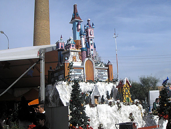 Ett "Storybook Christmas House". Aten.