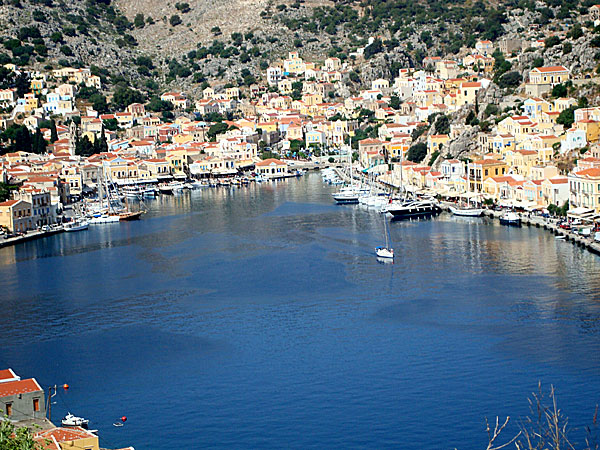 Symi. Gialos. Grekland.