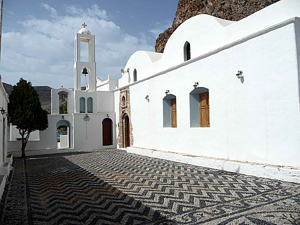 Megalo Chorio. Kyrka. Tilos.