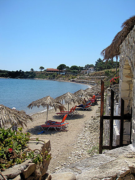 Porto Roma beach på Zakynthos.