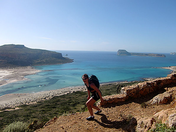 Balos på Kreta.