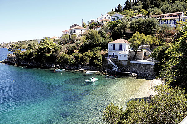 Sarakinari beach. Ithaka.