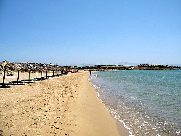 Golden beach. Paros.