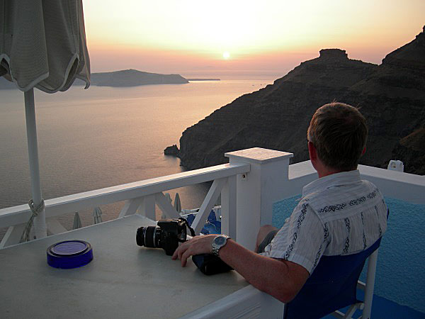 Firostifani Hotel. . Santorini.