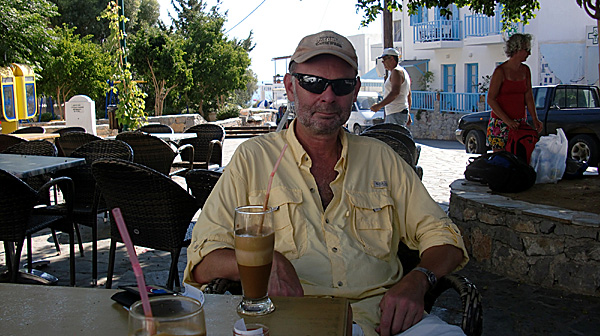 Torget på Tilos.