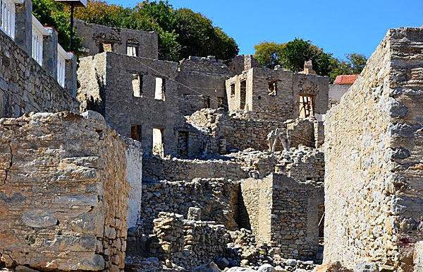 Mikro Chorio. Tilos.