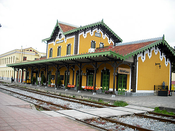 Vólos vackra stationshus.