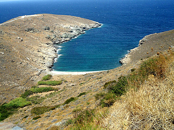 Fin strand på Andros.