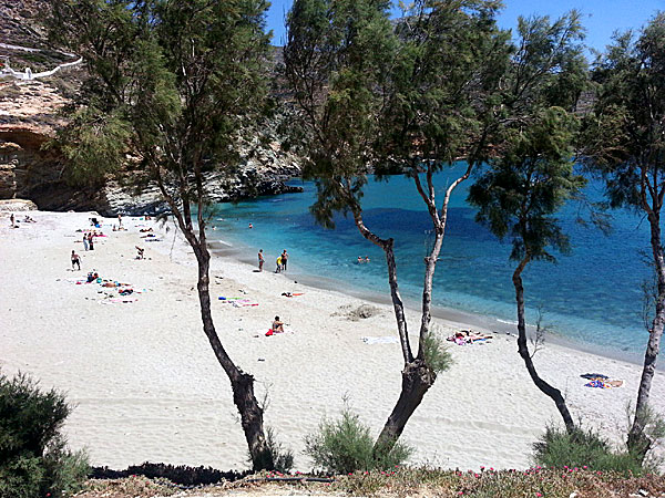 Angali beach. Folegandros.