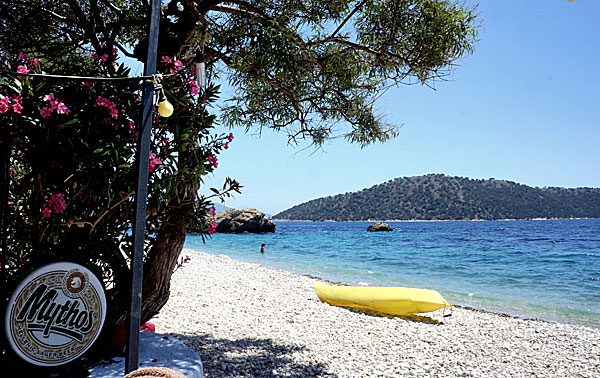 Agrapidia beach. Kalamos.