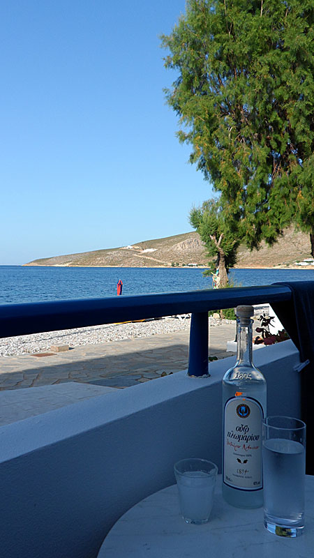 Tilos. Ouzo.