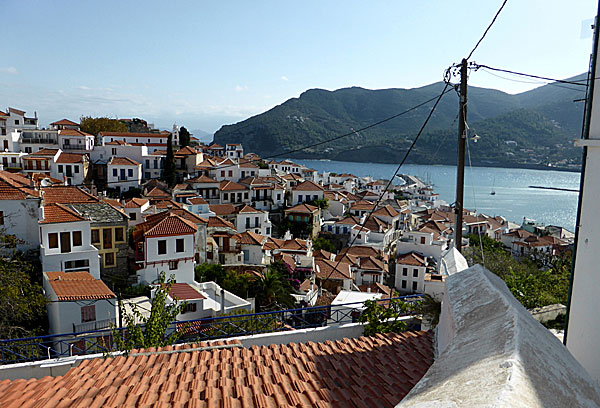 Skopelos stad.