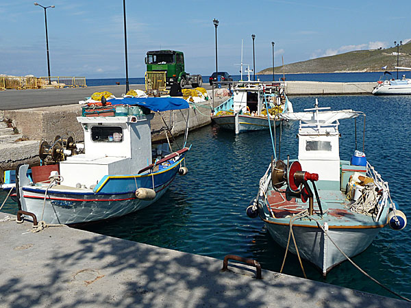 Hamnen på Tilos.