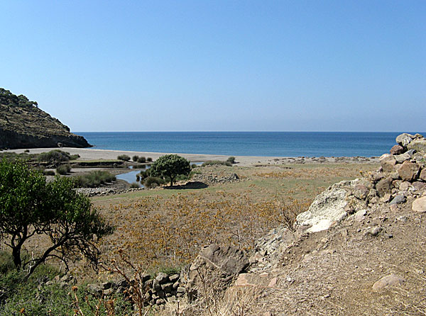 Agios Efstratios. Lidario beach.