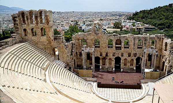 Herod Atticus Odeum. Aten.