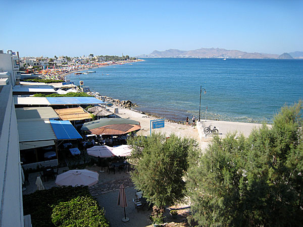 Stranden i Kos stad.