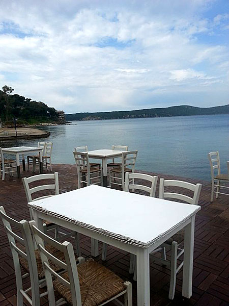 Pylos. Taverna. Peloponnesos.