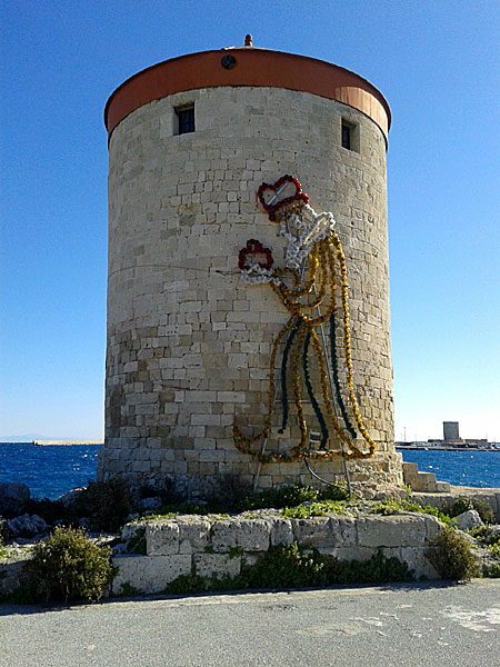 Mandrakihamnen. Rhodos.