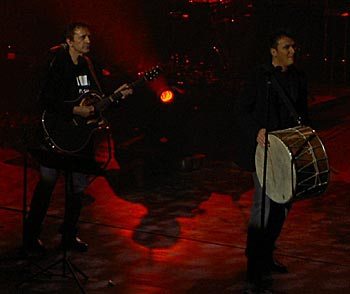 Giorgos Dalaras och Antonis Remos i Aten.